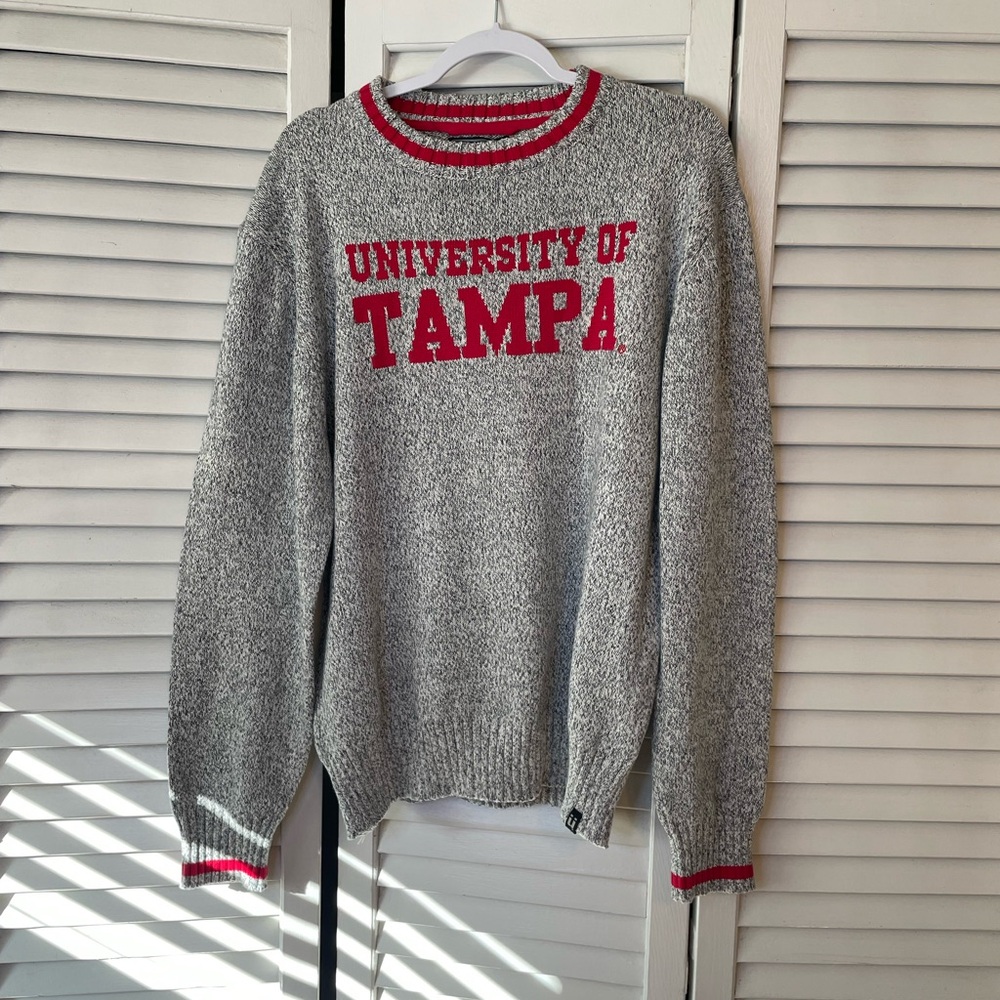 University of Tampa UTampa Spartans Gray Sweater